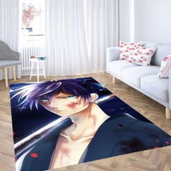 Samurai Kenshin Anime Living Room Modern Carpet Rug