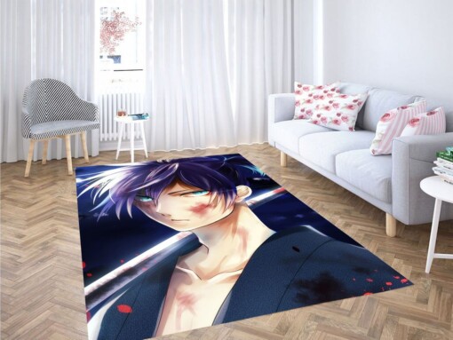 Samurai Kenshin Anime Living Room Modern Carpet Rug