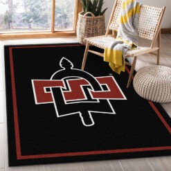 San Diego State Aztecs Rug  Custom Size And Printing