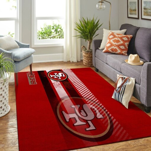 San Francisco 49ers Nfl Family 49ersnfl Decorative Floor Rug