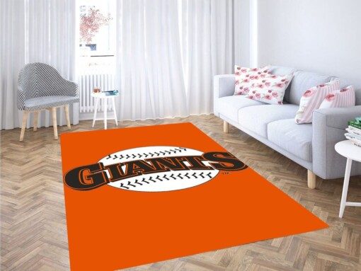 San Francisco Giants Wallpaper Living Room Modern Carpet Rug