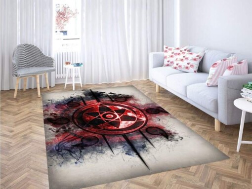 Sasuke Rinnegan Carpet Rug