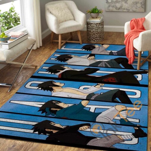 Sasuke Uchiha Area Rug