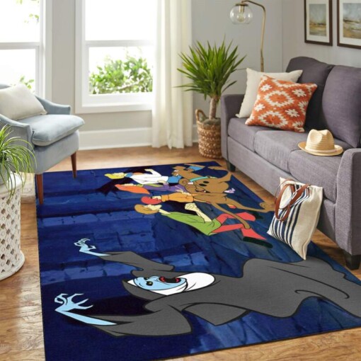 Schooby Doo Ghost Carpet Floor Area Rug