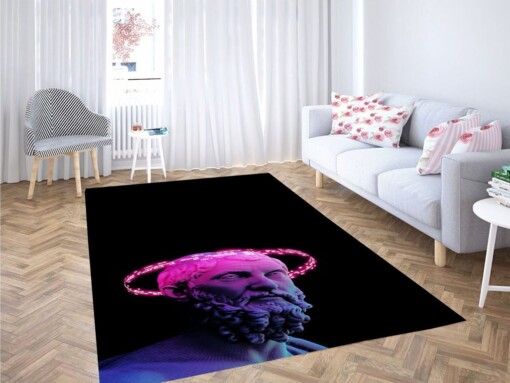 Sculpture Background Living Room Modern Carpet Rug