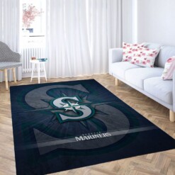 Seattle Mariners Backgrounds Carpet Rug
