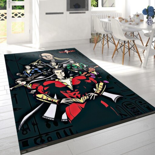 Shazam Family Rug  Custom Size And Printing