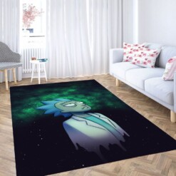 Shrineheart Rick And Morty Hurt Carpet Rug