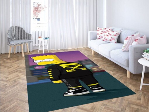 Simpson Living Room Modern Carpet Rug