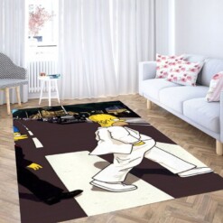 Simpson Walk Wallpaper Living Room Modern Carpet Rug