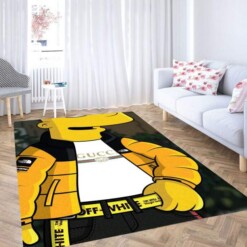 Simpsons Cartoon Carpet Rug