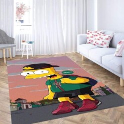 Simpsons Cool Carpet Rug