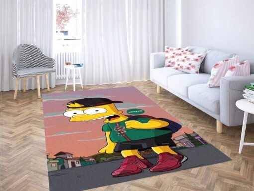 Simpsons Cool Carpet Rug