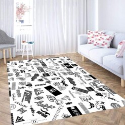 Skateboard Brand Carpet Rug