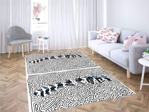 Skateboarding Start Carpet Rug