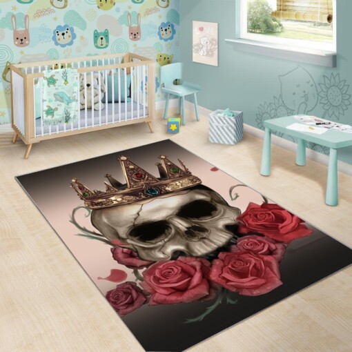 Skull Area Rug