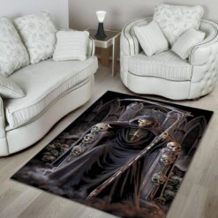 Skull Area Rug