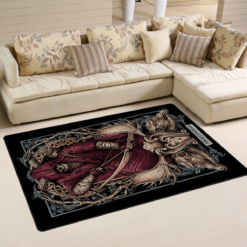 Skull Area Rug