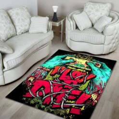 Skull Area Rug