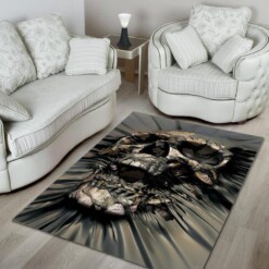 Skull Area Rug