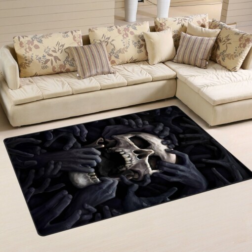 Skull Area Rug