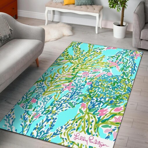 Skye Blue Heaven Lilly Pulitzer Area Rug