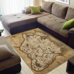 Skyrim Map Area Rug