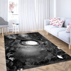 Sleeping My Neighbor Totoro Living Room Modern Carpet Rug