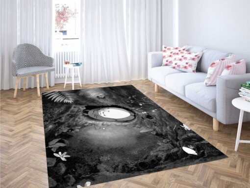 Sleeping My Neighbor Totoro Living Room Modern Carpet Rug