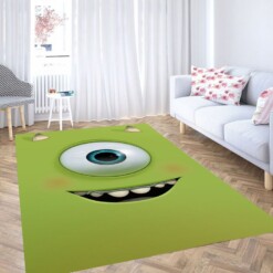 Smile Monster Wallpaper Living Room Modern Carpet Rug