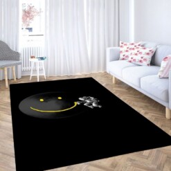 Smiley Living Room Modern Carpet Rug