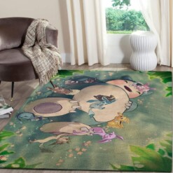 Snorlax  Eeveelutions Nap Pokemon Area Rug