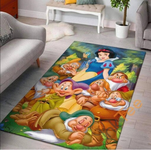 Snow White And The Seven Dwarfs Dopey Disney Character Kitchen Floor Decor Gift For Lover Rug