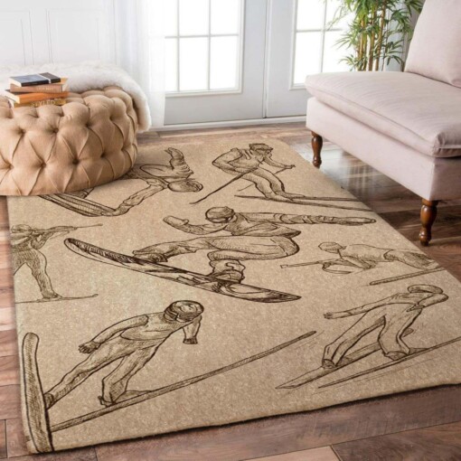 Snowboarding Rug