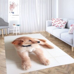 Soft Dog Living Room Modern Carpet Rug