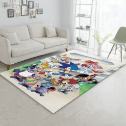 Sonic Freedom Fighters Rug  Custom Size And Printing