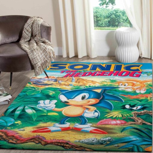 Sonic The Hedgehog Area Rug