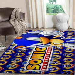 Sonic The Hedgehog Area Rug