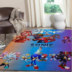 Sonic The Hedgehog Area Rug