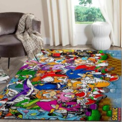 Sonic The Hedgehog Area Rug