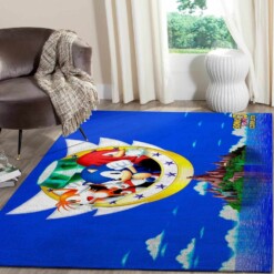 Sonic The Hedgehog Area Rug