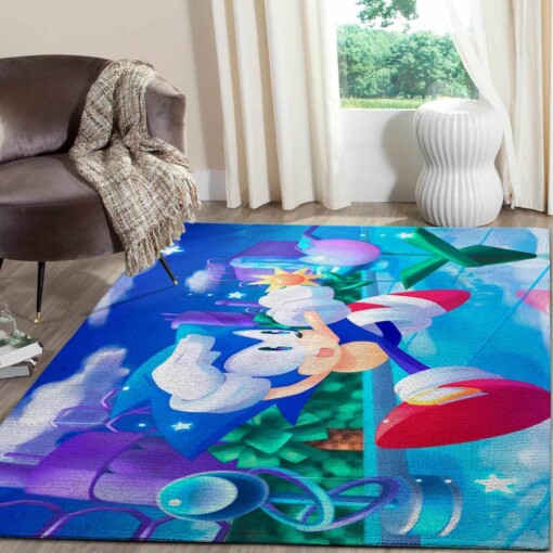 Sonic The Hedgehog Area Rug