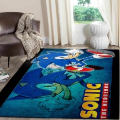 Sonic The Hedgehog Area Rug