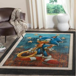 Sonic The Hedgehog Area Rug