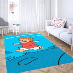 Sousuke Ponyo Living Room Modern Carpet Rug