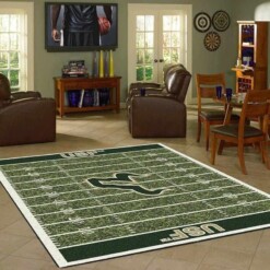 South Florida Bulls Home Field Area Rug