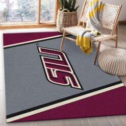 Southern Illinois Salukis Rug  Custom Size And Printing