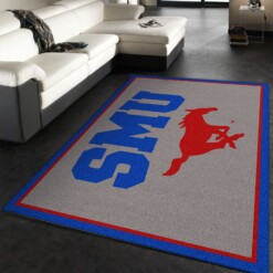 Southern Methodist University Rug  Custom Size And Printing