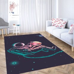 Space Wallpaper Carpet Rug