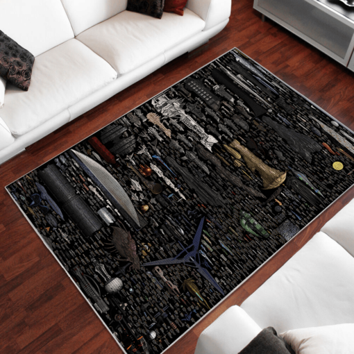 Spaceship Area Rug